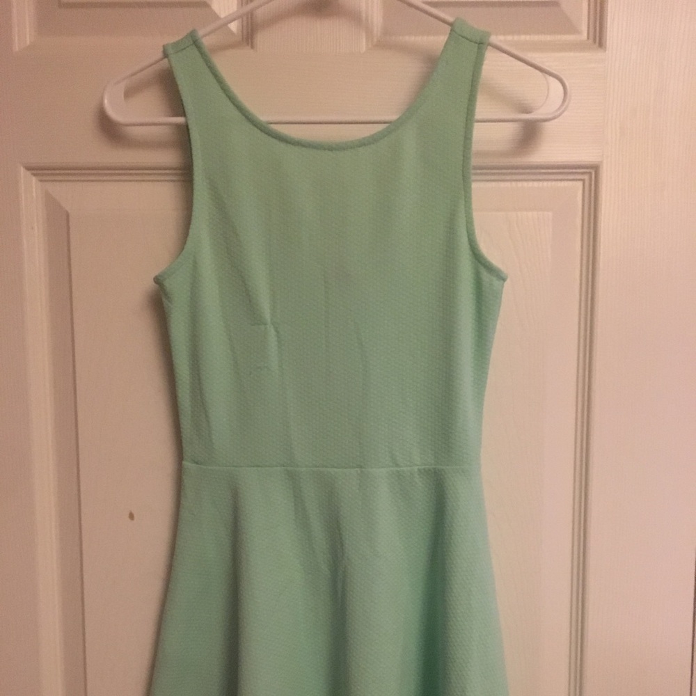 Green dress